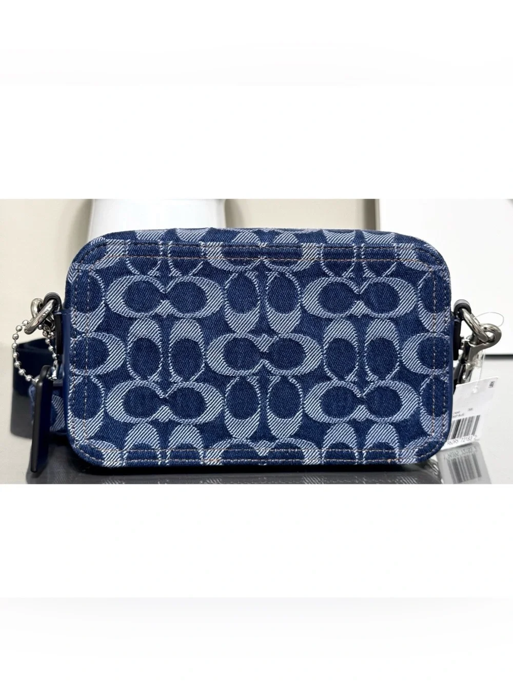 COACH Charter Slim Crossbody Bag In Signature Denim